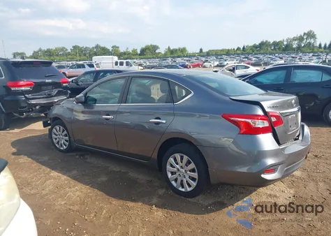 2019 Nissan Sentra S из США, поврежденный, VIN 3N1AB7AP6KY399091
